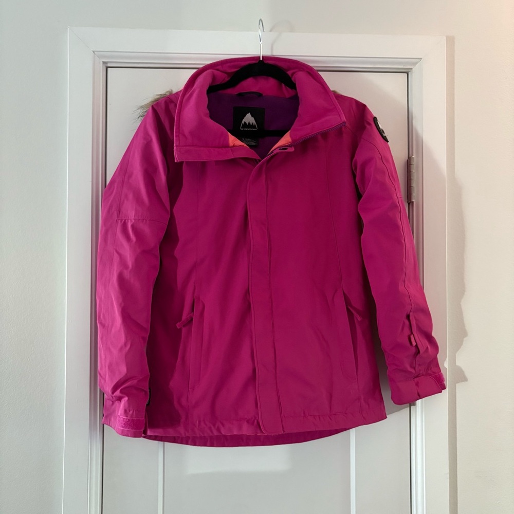 Burton •‎ “Bennett” Pink Kids Snow Jacket